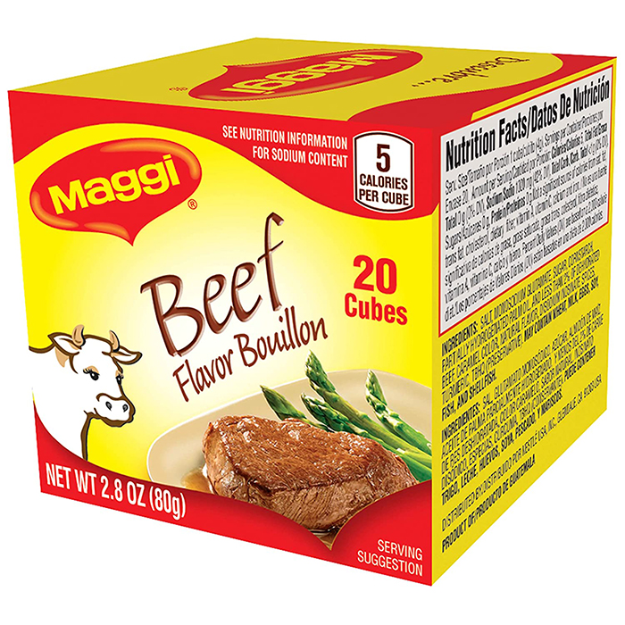 Carib Spice – MAGGI Beef Flavour Bouillon Cubes – Caribbean flavour to ...